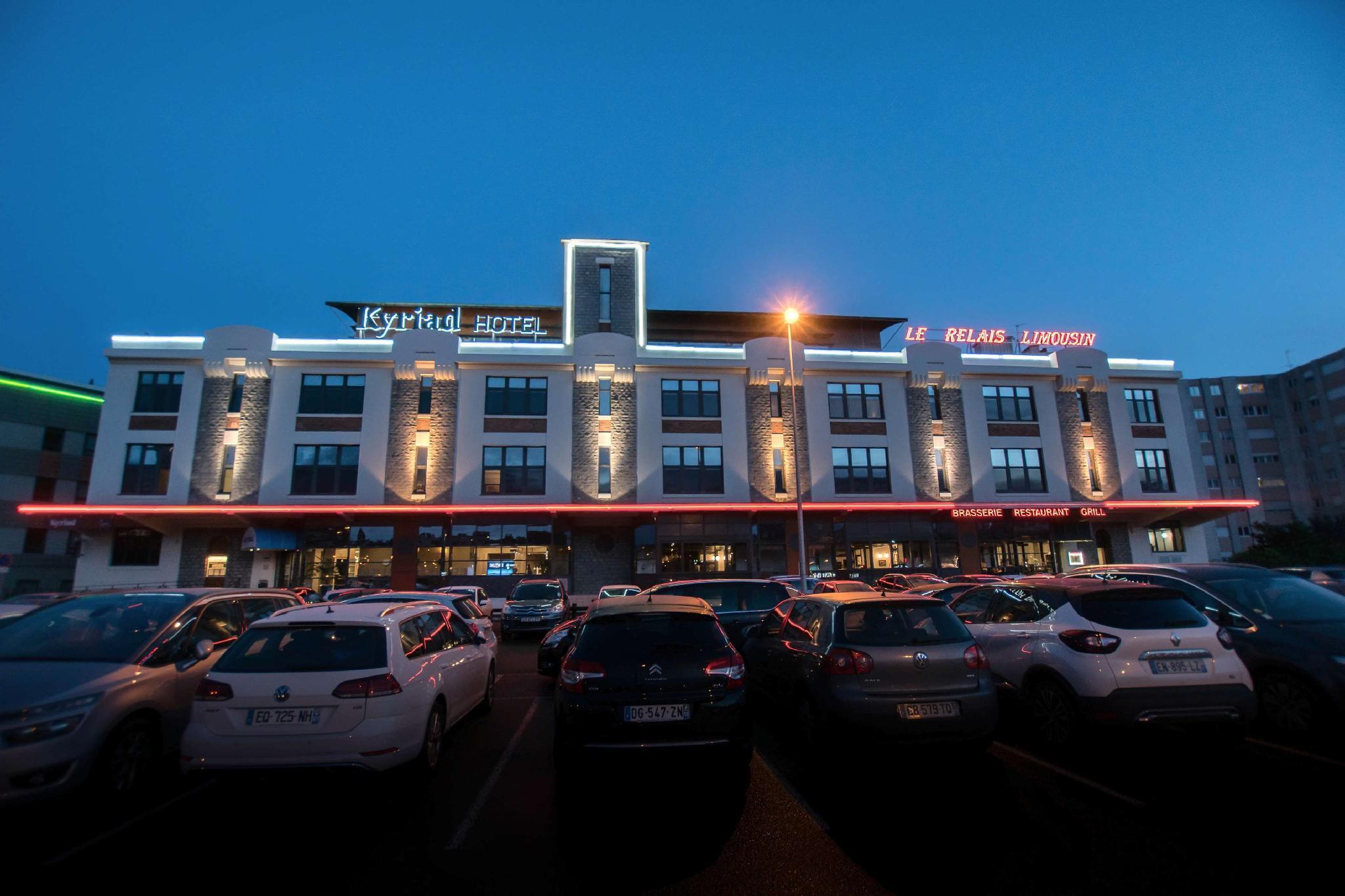 Kyriad Limoges Centre Gare - Atrium מראה חיצוני תמונה